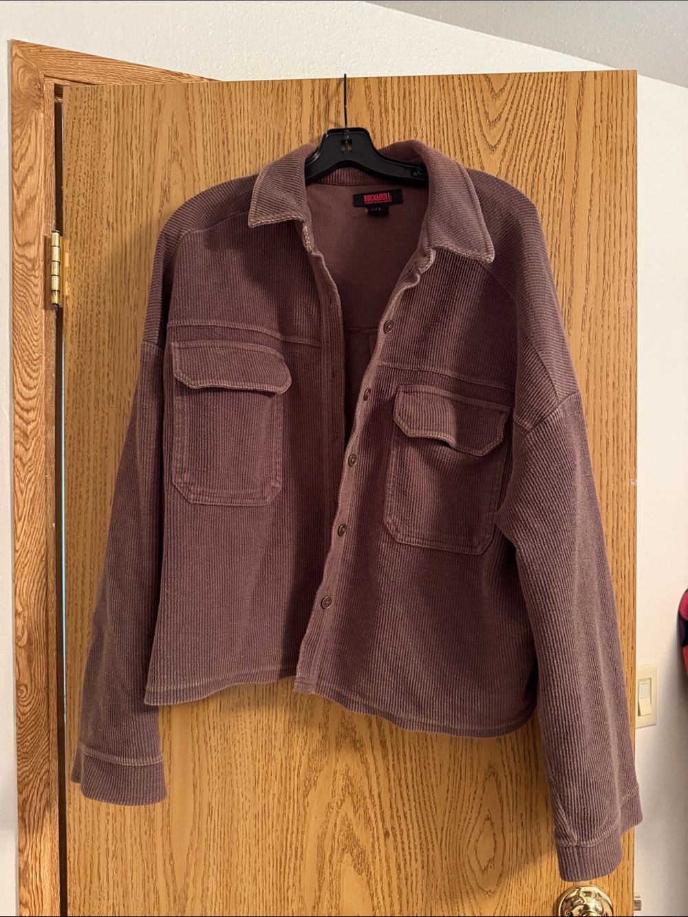 Rock & Roll Denim XL Brown Knit Top